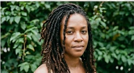 AI-style image of a Black woman with twists and locks